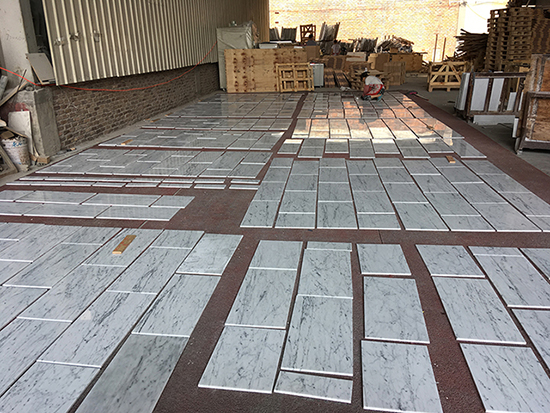 White Carrara for project