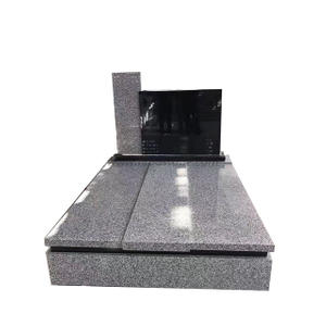 G603 Light Grey Granite Tombstone