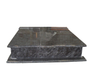 Companion Tombstone In Granite Bahama Blue Granite
