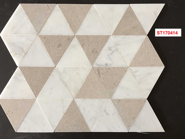 China Peel and Stick Marble Mosaic