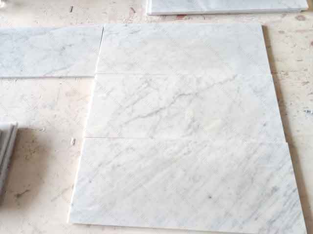 Premium Carrara White Polished Marble tiles Good Price