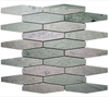 China Natural Green Marble Backsplash Mosaic Tile Manufacturer