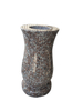 Brown Granite Cemetery Vase 