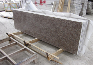 G687 Peach Red Cheap Granite Countertops