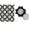 New Marble Mosaic design WaterJet Cut tiles