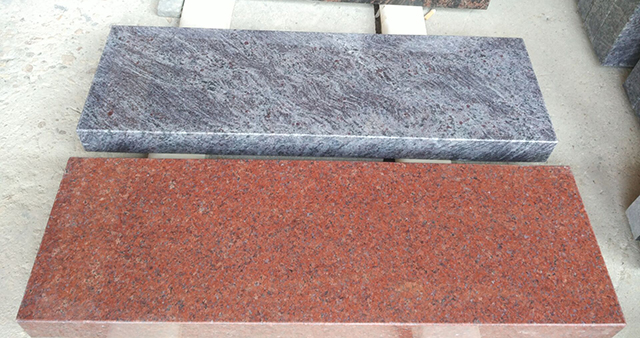 Bahama blue and Indian red