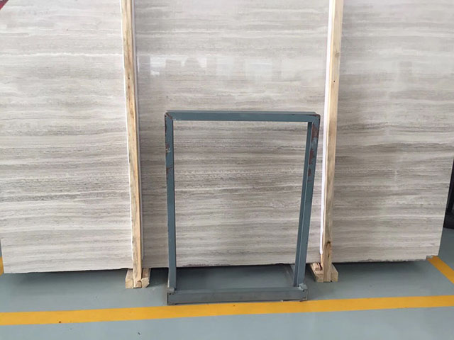 Wooden white slabs