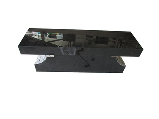 Black Granite Pedestal Memorial Benches