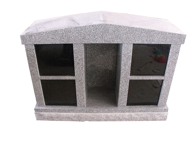 Buy 4 Niche China Gray Granite Columbarium From China XIAMEN HIBO   4 Niche Columbarium With Alcove 