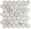 2" Calacatta Gold Hexagon tile