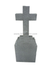 China Light Granite Cross Headstone