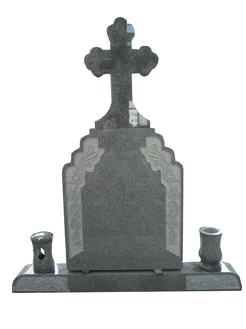 Romania Granite Cross Headstone