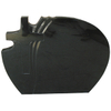China Black Polished Granite Headstone