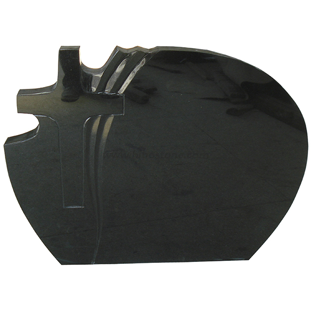 China Black Polished Granite Headstone