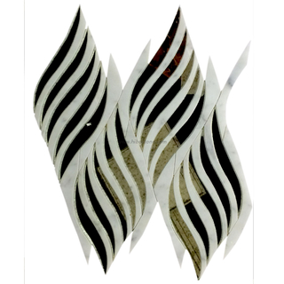 Antique Mirror Glass Mosaic Tile