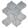 Carrara White Arabesque Marble Mosaic