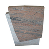 Multicolor Red Granite Upright Headstone