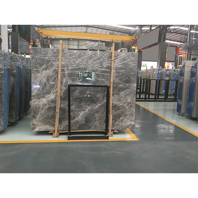 China Dark grey Marble slabs