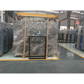 China Dark Hermes Grey Marble Slabs