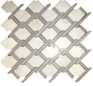 China Oriental White Backsplash Mosaic Tile Manufacturer