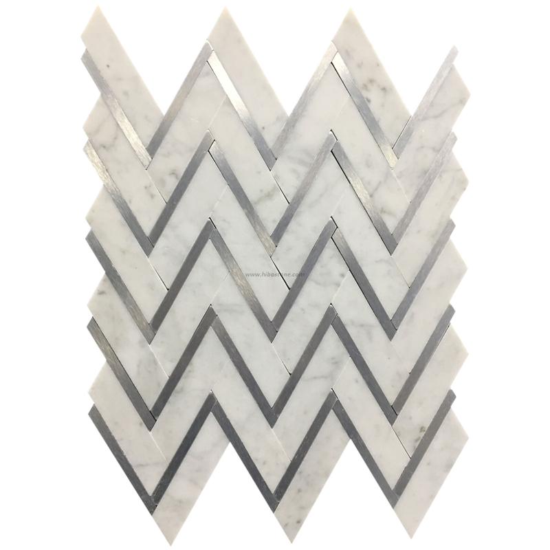 China Thin Marble Backsplash Mosaic 