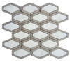 China Oriental White Marble Long Hexagon Mosaic Tile Manufacturer