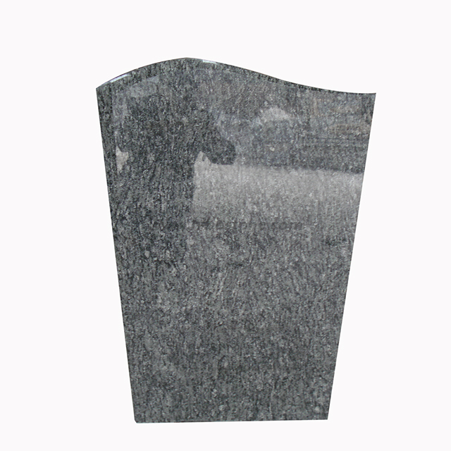 Olive Green Granite Headstone 