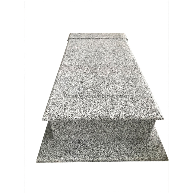G623 Granite Hungary Style Single Tombstone